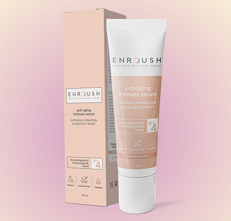 Descoperă beneficiile noului ser intim Enroush pentru confort zilnic.